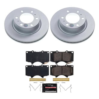 PowerStop® - Z23 Evolution Geomet® Plain Front Brake Kit