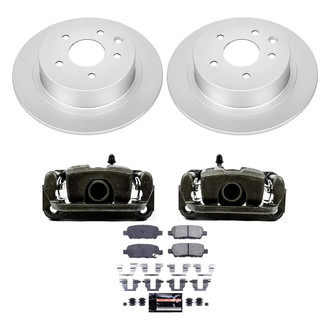 PowerStop® - Z23 Evolution Sport Plain Rear Brake Kit with Calipers
