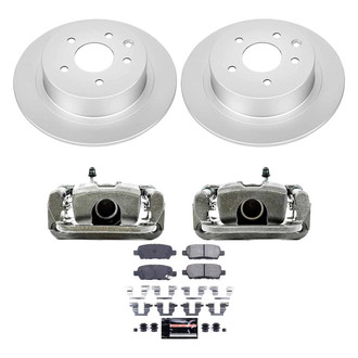 PowerStop® - Z23 Evolution Sport Plain Rear Brake Kit with Calipers