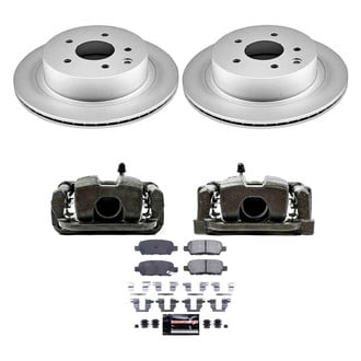 PowerStop® - Z23 Evolution Sport Plain Rear Brake Kit with Calipers