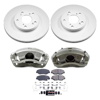 PowerStop® - Z23 Evolution Sport Plain Front Brake Kit with Calipers