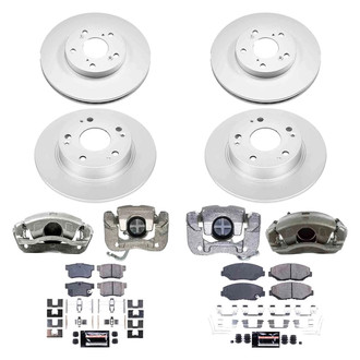 PowerStop® - Z23 Evolution Sport Plain Front and Rear Brake Kit with Calipers