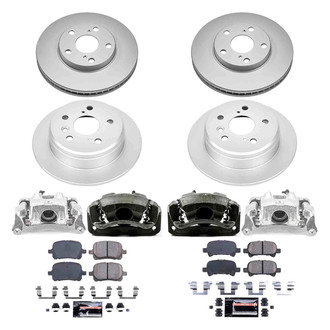 PowerStop® - Z23 Evolution Sport Plain Brake Kit with Calipers
