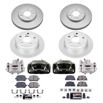 PowerStop® - Z23 Evolution Sport Plain Brake Kit with Calipers