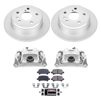PowerStop® - Z23 Evolution Sport Plain Rear Brake Kit with Calipers