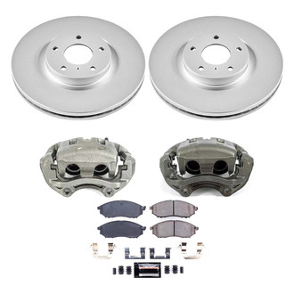 PowerStop® - Z23 Evolution Sport Plain Front Brake Kit with Calipers