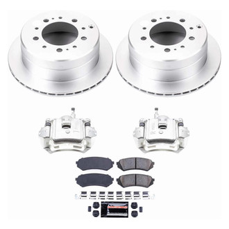 PowerStop® - Z23 Evolution Sport Plain Rear Brake Kit with Calipers