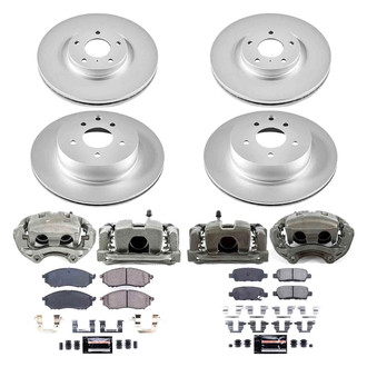 PowerStop® - Z23 Evolution Sport Plain Front and Rear Brake Kit with Calipers