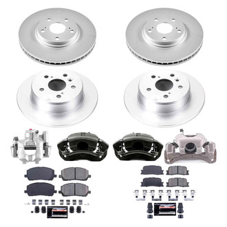PowerStop® - Z23 Evolution Sport Plain Front and Rear Brake Kit with Calipers