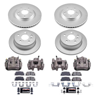 PowerStop® - Z23 Evolution Sport Plain Brake Kit with Calipers