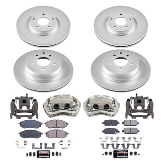 PowerStop® - Z23 Evolution Sport Plain Front and Rear Brake Kit with Calipers