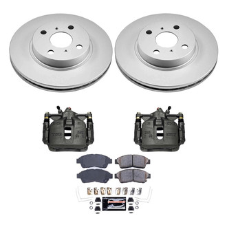 PowerStop® - Z23 Evolution Sport Plain Front Brake Kit with Calipers