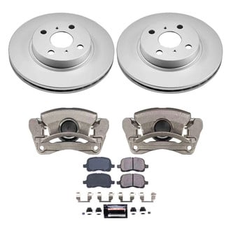 PowerStop® - Z23 Evolution Sport Plain Front Brake Kit with Calipers