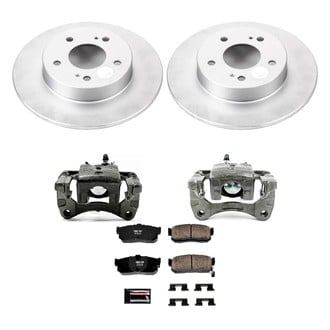 PowerStop® - Z23 Evolution Sport Plain Rear Brake Kit with Calipers