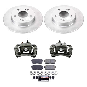 PowerStop® CPR1169-23 - Z23 Evolution Sport Plain Rear Brake Kit with Calipers