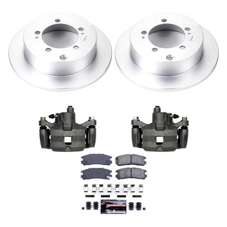PowerStop® - Z23 Evolution Sport Plain Rear Brake Kit with Calipers