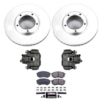 PowerStop® - Z23 Evolution Sport Plain Front Brake Kit with Calipers