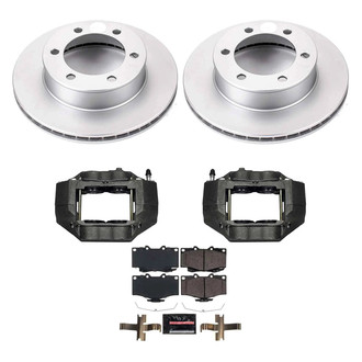 PowerStop® - Z23 Evolution Sport Plain Front Brake Kit with Calipers