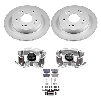 PowerStop® - Z23 Evolution Sport Plain Rear Brake Kit with Calipers