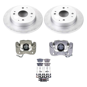 PowerStop® - Z23 Evolution Sport Plain Rear Brake Kit with Calipers