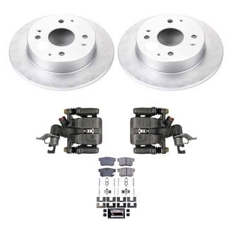 PowerStop® - Z23 Evolution Sport Plain Rear Brake Kit with Calipers