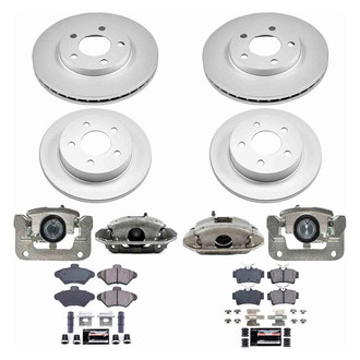 PowerStop® - Z23 Evolution Sport Plain Brake Kit with Calipers