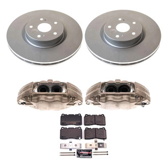 PowerStop® - Z23 Evolution Sport Plain Front Brake Kit with Calipers