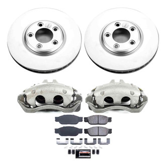 PowerStop® - Z23 Evolution Sport Plain Front Brake Kit with Calipers
