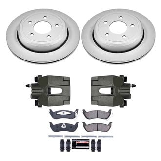 PowerStop® - Z23 Evolution Sport Plain Rear Brake Kit with Calipers