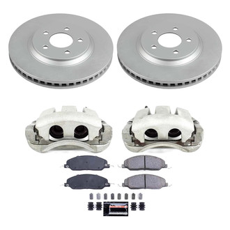 PowerStop® - Z23 Evolution Sport Plain Front Brake Kit with Calipers