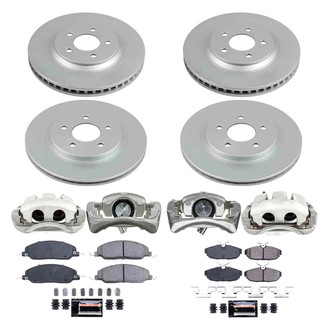 PowerStop® - Z23 Evolution Sport Plain Front and Rear Brake Kit with Calipers