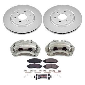 PowerStop® - Z23 Evolution Sport Plain Front Brake Kit with Calipers