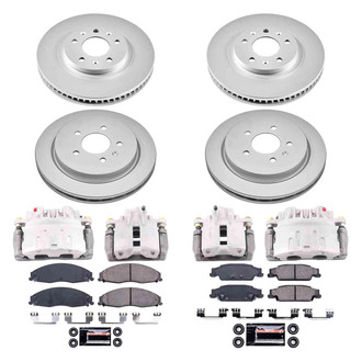 PowerStop® - Z23 Evolution Sport Plain Brake Kit with Calipers