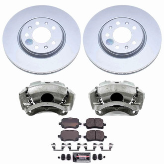 PowerStop® - Z23 Evolution Sport Plain Front Brake Kit with Calipers