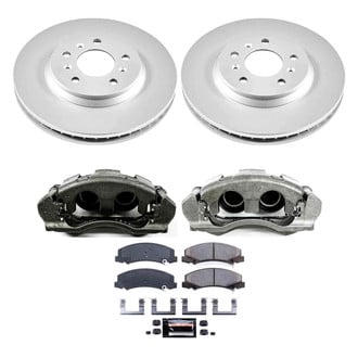 PowerStop® - Z23 Evolution Sport Plain Front Brake Kit with Calipers