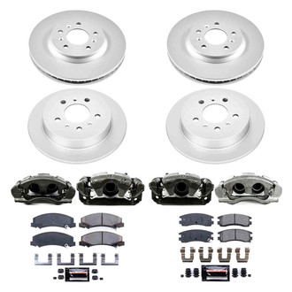 PowerStop® - Z23 Evolution Sport Plain Front and Rear Brake Kit with Calipers