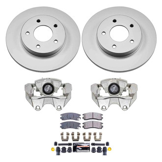 PowerStop® - Z23 Evolution Sport Plain Rear Brake Kit with Calipers