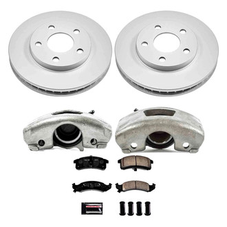 PowerStop® - Z23 Evolution Sport Plain Front Brake Kit with Calipers