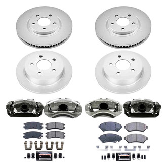 PowerStop® - Z23 Evolution Sport Plain Front and Rear Brake Kit with Calipers