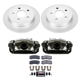 PowerStop® - Z23 Evolution Sport Plain Rear Brake Kit with Calipers