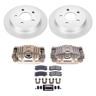 PowerStop® - Z23 Evolution Sport Plain Rear Brake Kit with Calipers