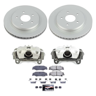 PowerStop® - Z23 Evolution Sport Plain Rear Brake Kit with Calipers