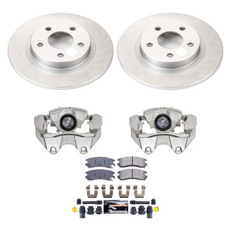 PowerStop® - Z23 Evolution Sport Plain Rear Brake Kit with Calipers