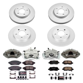 PowerStop® - Z23 Evolution Sport Plain Front and Rear Brake Kit with Calipers