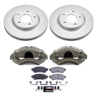 PowerStop® - Z23 Evolution Sport Plain Front Brake Kit with Calipers