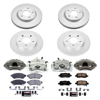PowerStop® - Z23 Evolution Sport Plain Brake Kit with Calipers