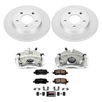 PowerStop® - Z23 Evolution Sport Plain Rear Brake Kit with Calipers