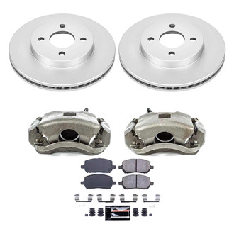 PowerStop® - Z23 Evolution Sport Plain Front Brake Kit with Calipers