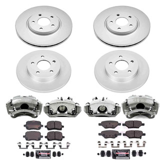 PowerStop® - Z23 Evolution Sport Plain Front and Rear Brake Kit with Calipers