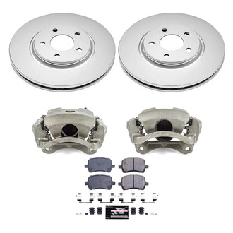 PowerStop® - Z23 Evolution Sport Plain Front Brake Kit with Calipers